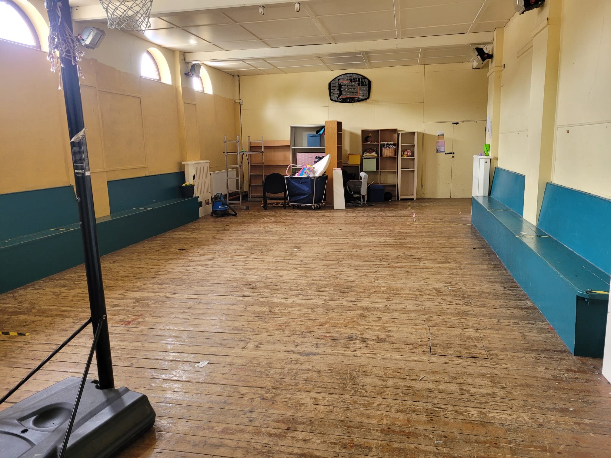 Restoration work at Bethel Baptist Church
